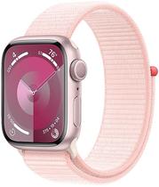 Apple Watch S9 (GPS) Caixa Aluminio Pink 41MM Pulseira Loop Light Pink MR953LW