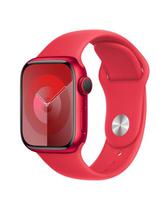 Relogio Apple Watch S9 41MM Red Al Red Sport Band 'M/L' GPS MRXH3LL/A Model.A2978