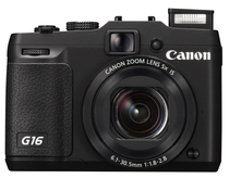 Câmera Digital Canon PowerShot G16 12.1MP 3.0" foto principal