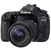 Câmera Digital Canon EOS 80D 24.2MP 3.0" Lente EF-S 18-55MM IS STM foto principal