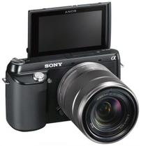 Câmera Digital Sony Alpha NEX-F3 16.1MP Full HD 3.0" foto 1