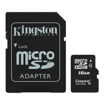 Cartão de Memória Kingston Micro SDHC 16GB Classe 4 foto principal