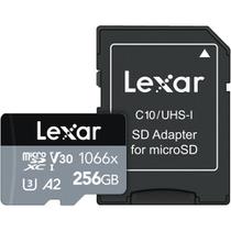 Cartão de Memória Lexar 1066X Micro SDXC 256GB Classe 10 160MB/s foto principal