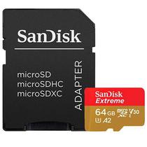 Cartão de Memória Sandisk Extreme Micro SDXC 64GB 160MB/s foto 1