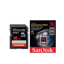 Cartão de Memória Sandisk Extreme Pro SDHC 16GB Classe 10 foto 1