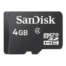 Cartão de Memória Sandisk Micro SDHC 4GB Classe 4 foto principal