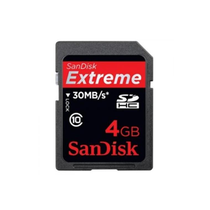 Cartão de Memória Sandisk SDHC Extreme 4GB Classe 10 foto principal