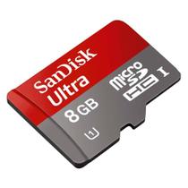 Cartão de Memória Sandisk Ultra Micro SDHC 8GB Classe 10 foto 2
