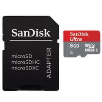 Cartão de Memória Sandisk Ultra Micro SDHC 8GB Classe 10 foto 1