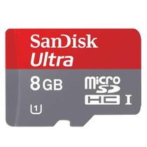 Cartão de Memória Sandisk Ultra Micro SDHC 8GB Classe 10 foto principal