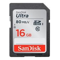 Cartão de Memória Sandisk Ultra SDHC 16GB Classe 10 foto principal
