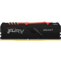 Memória Kingston Fury Beast RGB DDR4 8GB 3600MHz foto principal