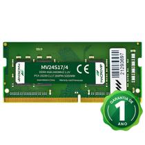 Memória Macrovip DDR4 4GB 2400MHz Notebook MV24S17/4 foto principal