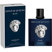 Perfume Amaran Kings & Queens Blue Eau de Parfum Masculino 100ML foto 1