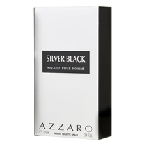 Perfume Azzaro Silver Black Eau de Toilette Masculino 100ML foto 1