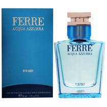 Perfume Gianfranco Ferre Acqua Azzurra Eau de Toilette Masculino 30ML foto 1