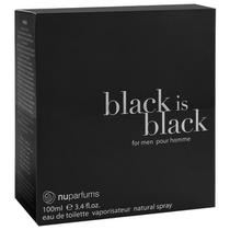 Perfume Nuparfums Black Is Black Eau de Toilette Masculino 100ML foto 1