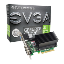 Placa de Video EVGA GeForce GT720 1GB DDR3 PCI-Express foto principal
