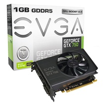 Placa de Vídeo EVGA GeForce GTX750 1GB DDR5 PCI-Express foto principal