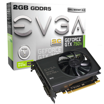 Placa de Video EVGA GeForce GTX750TI 2GB DDR5 PCI-Express foto principal
