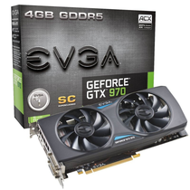 Placa de Vídeo EVGA GeForce GTX970 4GB DDR5 PCI-Express foto principal