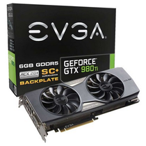 Placa de Vídeo EVGA GeForce GTX980TI 6GB DDR5 PCI-Express foto principal