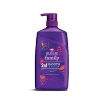Shampoo Aussie Family Smooth'N Bloom 865ML foto principal
