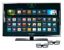 TV Samsung LED UN40FH6203 3D Full HD 40" foto principal