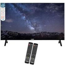 Smart TV LED 65" Coby 4CY3359-65FL 4K Ultra HD Android Wi-Fi com Conversor Digital