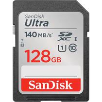 Cartao de Memoria SD Sandisk SDSDUNB-128G-GN6IN Ultra 140MB/s