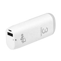 Carregador Portatil Elg PB30 3000 Mah com Lanterna USB - Branco