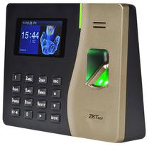 Relogio Ponto Biometrico Zkteco K20 Preto/Dourado