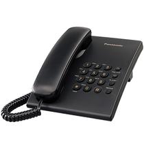 Telefone Panasonic KX-TS500XL com Cabo - Preto