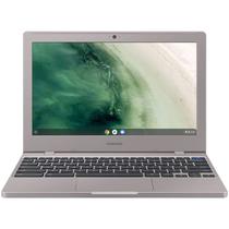 Notebook Samsung Chromebook 4 XE310XBA 11.6" Intel Celeron N4020 4 GB LPDDR4 32 GB Emmc - Cinza Satinado