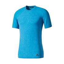 Camiseta Adidas Masculina Primeknit Wool Tee Azul