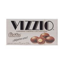 Chocolate Costa Vizzio Relleno de Almendras 72G