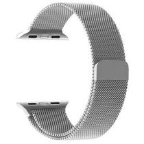 Pulseira 4LIFE Estilo Milanes para Apple Watch 38/40MM Magnetico - Prata