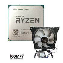 Cpu AMD AM4 Ryzen R5-1600 3.6GHZ OEM + Cooler.