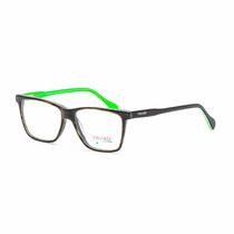 Armacao para Oculos de Grau Unissex Visard CO5266 C2 56-16-140MM - Verde
