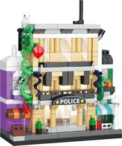 Blocos de Construcao Mini European Police Station Koco - 02023 (309 Pecas)