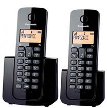 Telefone Sem Fio Panasonic KX-TGB112LAB 2 Bases - Preto