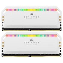 Memoria Ram Corsair Dominator Platinum RGB DDR4 32GB (2X16GB) 3600MHZ - Branco (CMT32GX4M2D3600C18W)