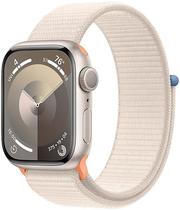 Apple Watch S9 (GPS) Caixa Aluminio Starlight 41MM Pulseira Loop Starlight MR8V3LW