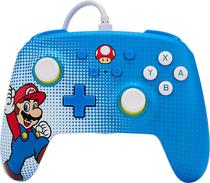 Controle Nintendo Switch Powera Enhanced Wired - Mario Pop Art 1522660-01 (com Fio)