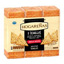 Biscoito Arcor Hogarenas 7 Semillas Pack com 3 Unidades