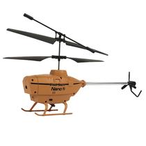 Drone Helicopter Black Eagle Nano - com Controle - Marrom