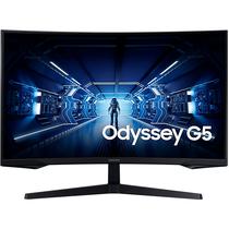 Monitor Gamer Curvo 32" Samsung Odyssey G5 WQHD 144HZ HDMI/Displayport - LC32G55TQBNXZA