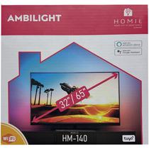 Tira LED Homie HM-140 RGB para TV 32"/65" 4K/12V Bivolt