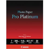 Papel Fotografico Canon Pro Platinum PT-101 Glossy 8.5 X 11"- 20 Folhas