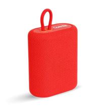 Mini Speaker / Caixa de Som Quanta QTSPB64 / 5W / com Bluetooth 5.0 / TWS / USB / SD / FM - Vermelho